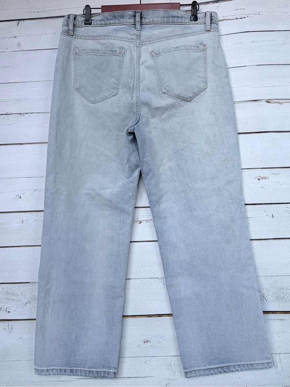 Kensie Jeans High Rise Straight Leg Denim Classic 5-Pocket Jeans - Size 31 - Picture 5 of 9